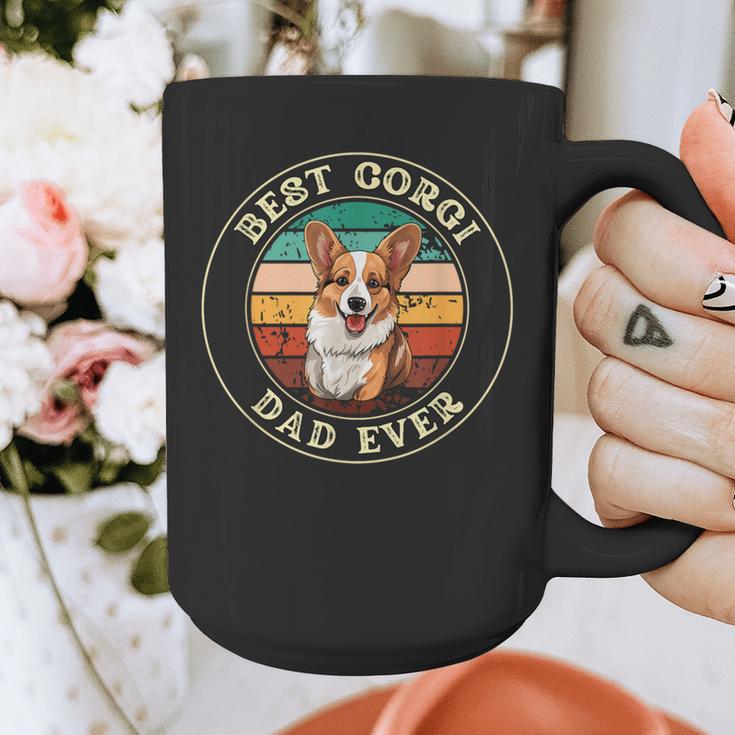 Corgi Dad Idea For Men Graphic Print Coffee Mug Corgi Dad Idea For Men Graphic Print Coffee Mug