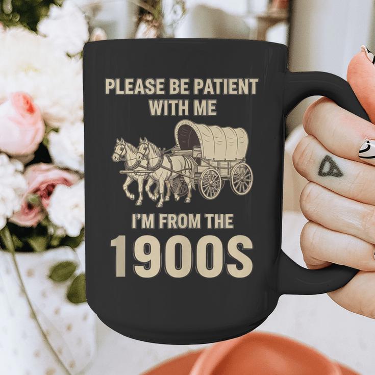 Country Please Be Patient With Me I'm From The 1900s Vintage Graphic Print Coffee Mug Country Please Be Patient With Me I'm From The 1900s Vintage Graphic Print Coffee Mug