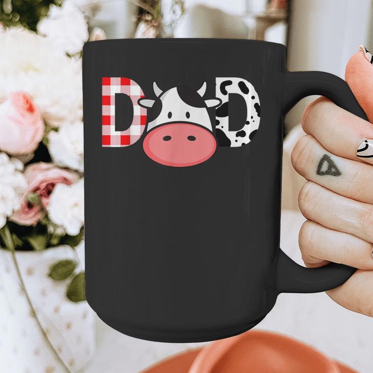 Cow Mom Or Dad Birthday Farm Birthday Party Graphic Print Coffee Mug