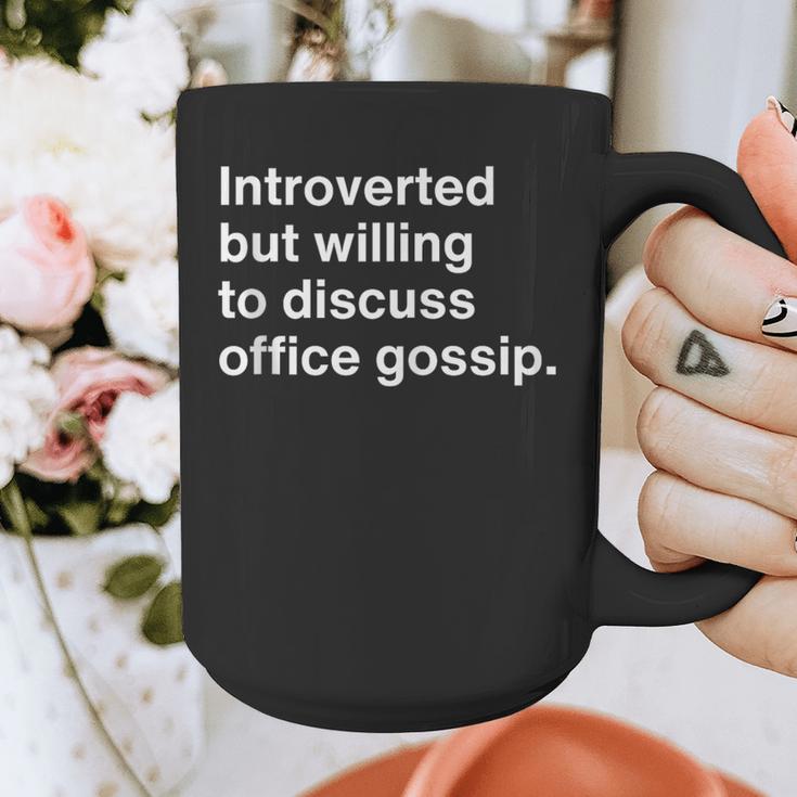 Coworker Office Gossip Introverted Gossiper Graphic Print Coffee Mug Coworker Office Gossip Introverted Gossiper Graphic Print Coffee Mug
