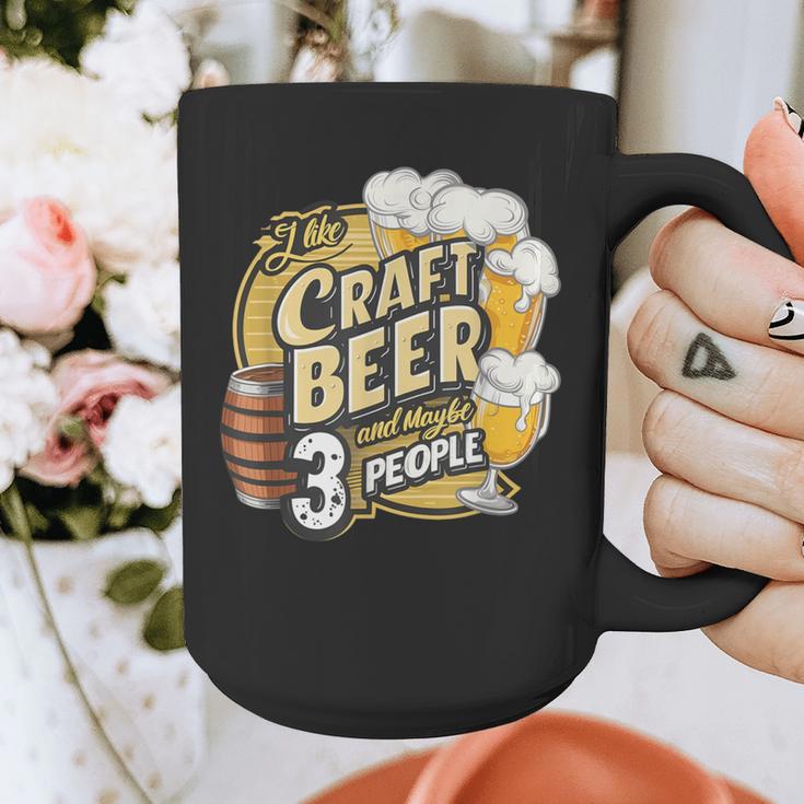 Craft Beer Lover Introverted & Hoppy Graphic Print Coffee Mug Craft Beer Lover Introverted & Hoppy Graphic Print Coffee Mug