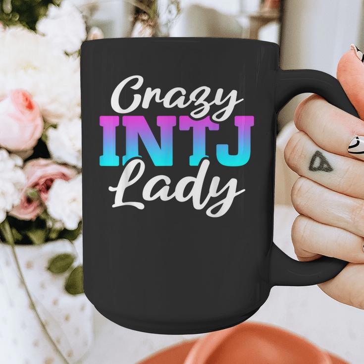 Crazy INTJ Lady Introvert Personality Graphic Print Coffee Mug Crazy INTJ Lady Introvert Personality Graphic Print Coffee Mug