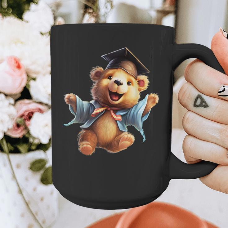 Cute Graduation Bear To Celebrate Your Graduate Graphic Print Coffee Mug