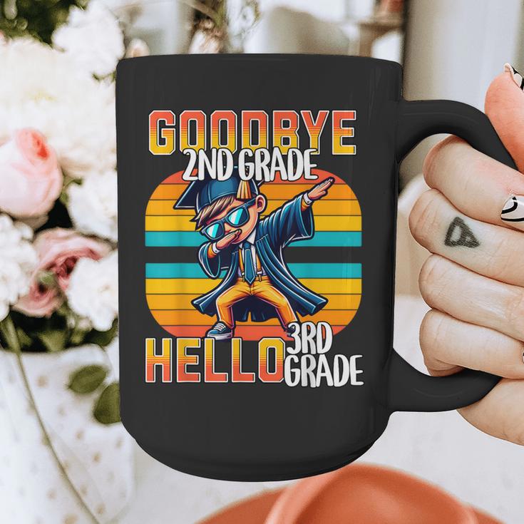 Dabbing Boy Goodbye 2nd Grade Hello 3rd Grade Graduation Graphic Print Coffee Mug