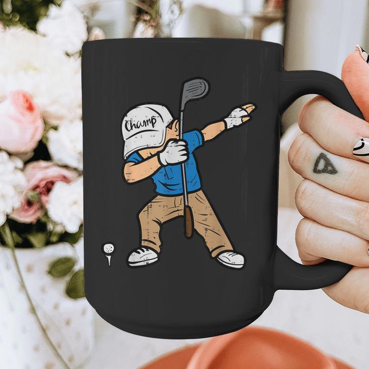 Dabbing Golfer Golfing Golfer Dad Men Boys Kids Youth Graphic Print Coffee Mug