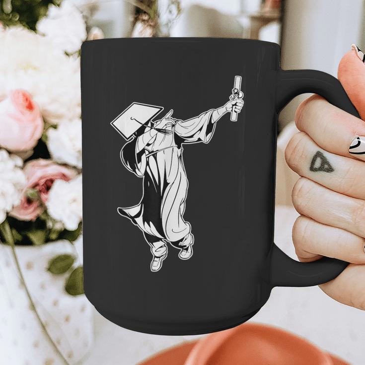 Dabbing Graduation Class Of 2025 Men Graduation Graphic Print Coffee Mug