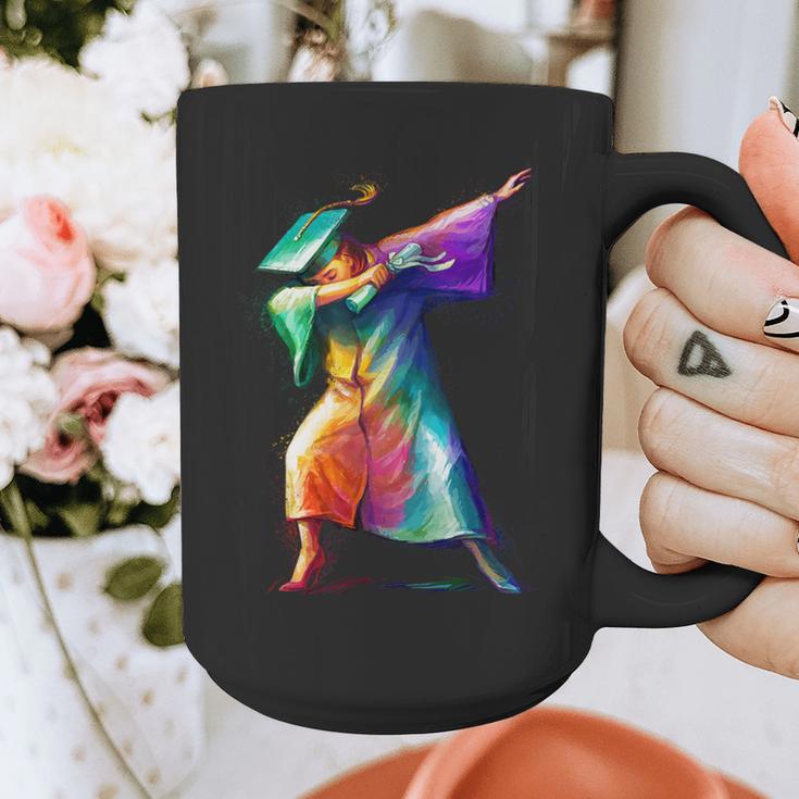 Dabbing Graduation Women Graphic Print Coffee Mug