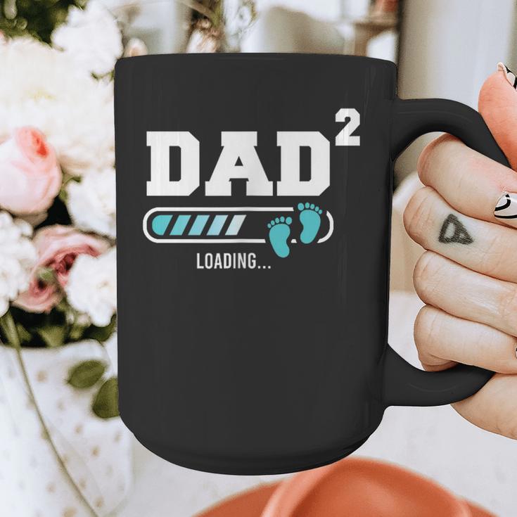 Dad 2 Second Time Dad Dad Of Two Graphic Print Coffee Mug Dad 2 Second Time Dad Dad Of Two Graphic Print Coffee Mug