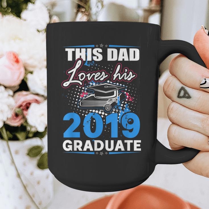 Dad Of a 2019 Graduate Shirt Proud Dad Graduation Grad Shirt Graphic Print Coffee Mug