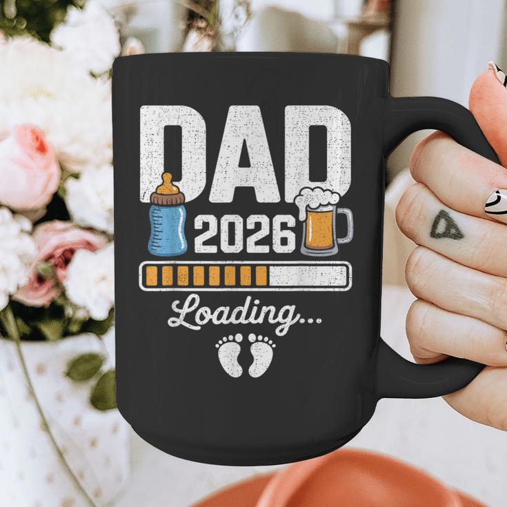 Dad 2026 Loading Expecting New Baby Announcement Men Graphic Print Coffee Mug