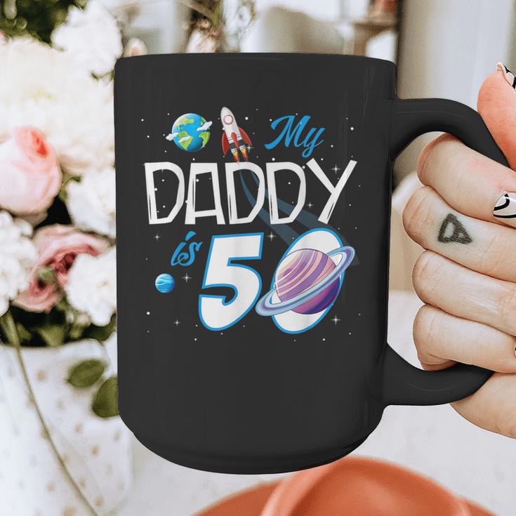 My Dad Is 50 Years Daddy Father 50th Years Birthday Graphic Print Coffee Mug