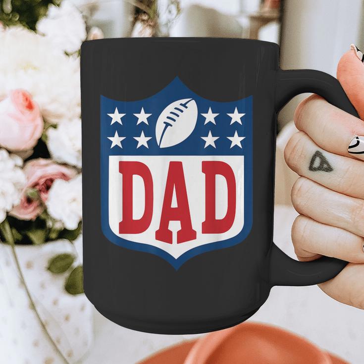 Dad American Football Happy Birthday Family Matching Retro Graphic Print Coffee Mug Dad American Football Happy Birthday Family Matching Retro Graphic Print Coffee Mug