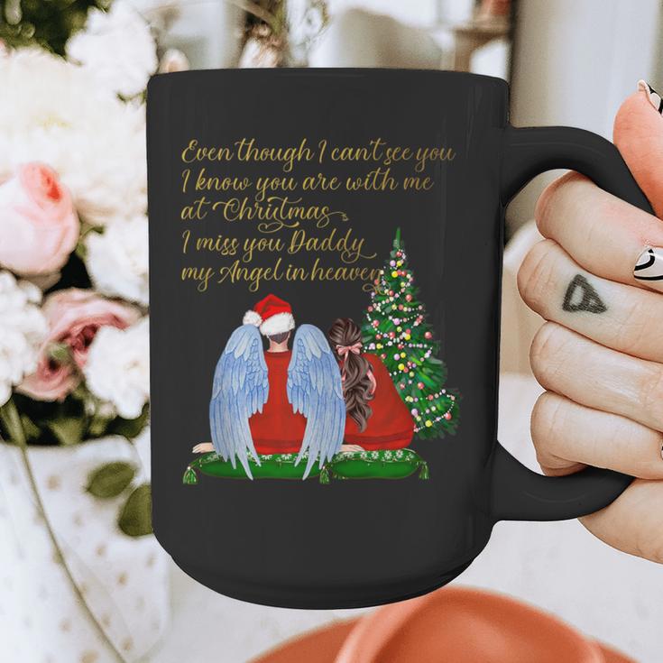 My Dad My Angel In Loving Memory Of My Dad Daddy's Girl Graphic Print Coffee Mug