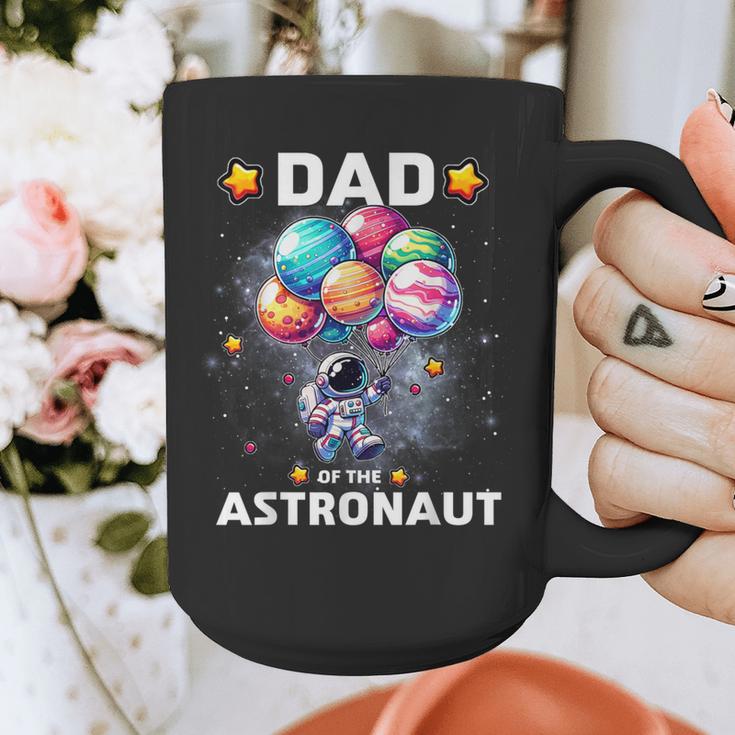 Dad Of The Astronaut Space Theme First Birthday Party Graphic Print Coffee Mug
