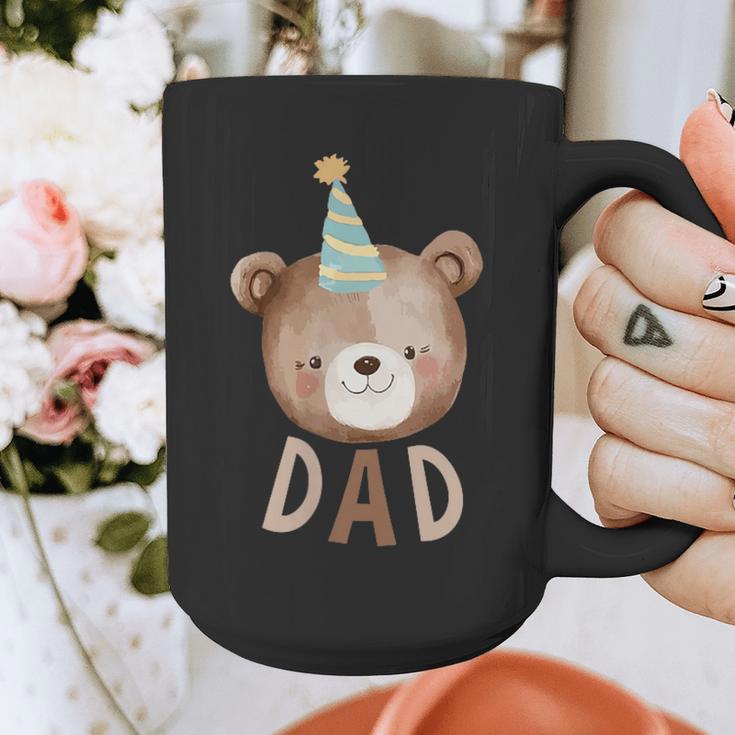 Dad Bear 1st Birthday Beary First Birthday Matching Family Graphic Print Coffee Mug