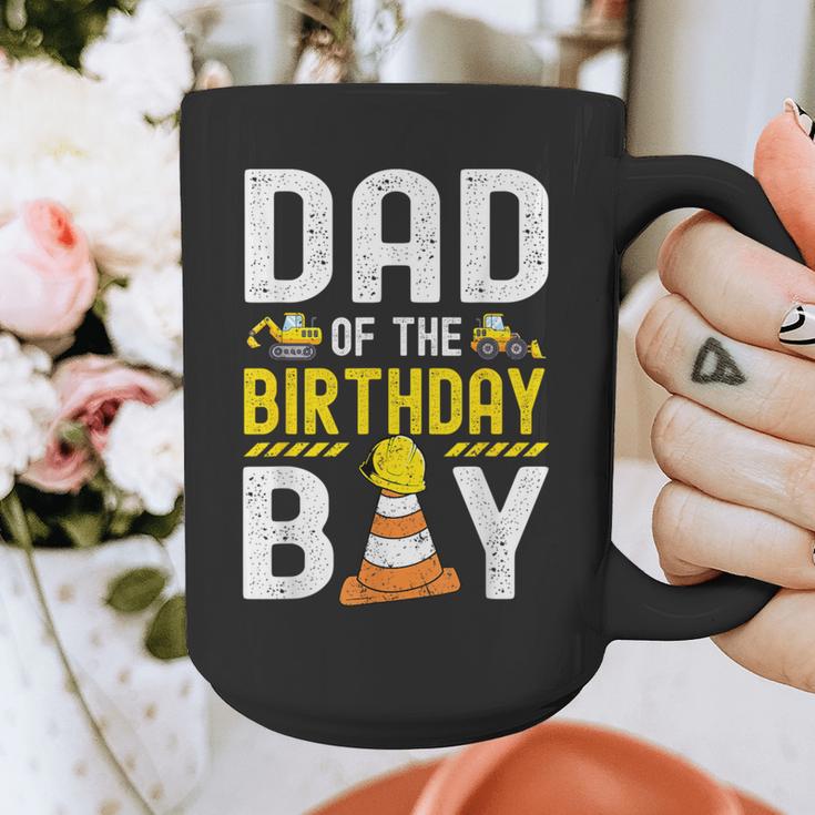 Dad Of The Birthday Boy Construction Worker Bday Graphic Print Coffee Mug Dad Of The Birthday Boy Construction Worker Bday Graphic Print Coffee Mug