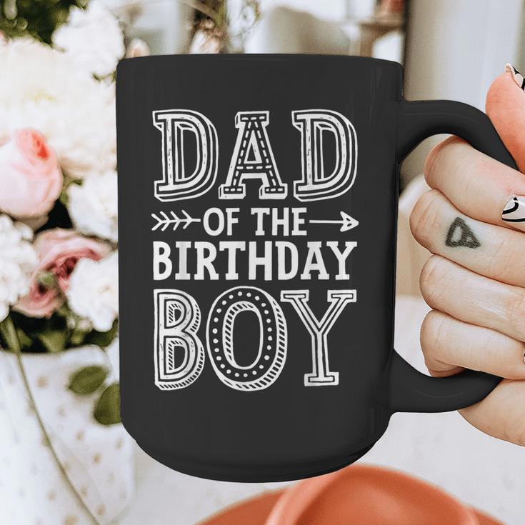 Dad Of The Birthday Boy Father Papa Family Matching Graphic Print Coffee Mug Dad Of The Birthday Boy Father Papa Family Matching Graphic Print Coffee Mug