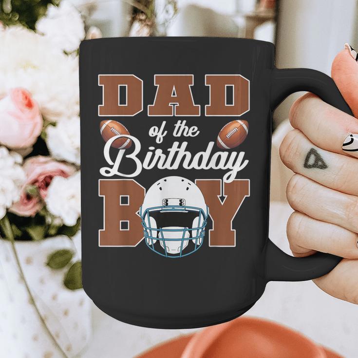 Dad Of The Birthday Boy Football Party Family Matching Graphic Print Coffee Mug