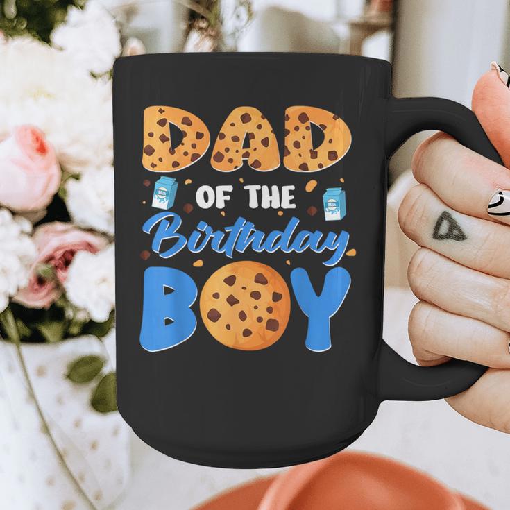 Dad Of The Birthday Boy Milk And Cookies 1 Year Old Graphic Print Coffee Mug Dad Of The Birthday Boy Milk And Cookies 1 Year Old Graphic Print Coffee Mug