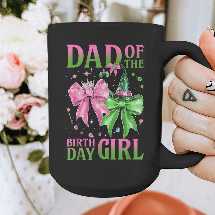Dad Of The Birthday Girl Coquette Matching Family Party Graphic Print Coffee Mug