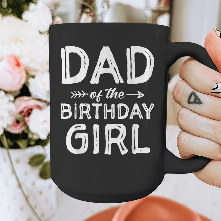 Dad Of The Birthday Girl Father's Day Men Graphic Print Coffee Mug