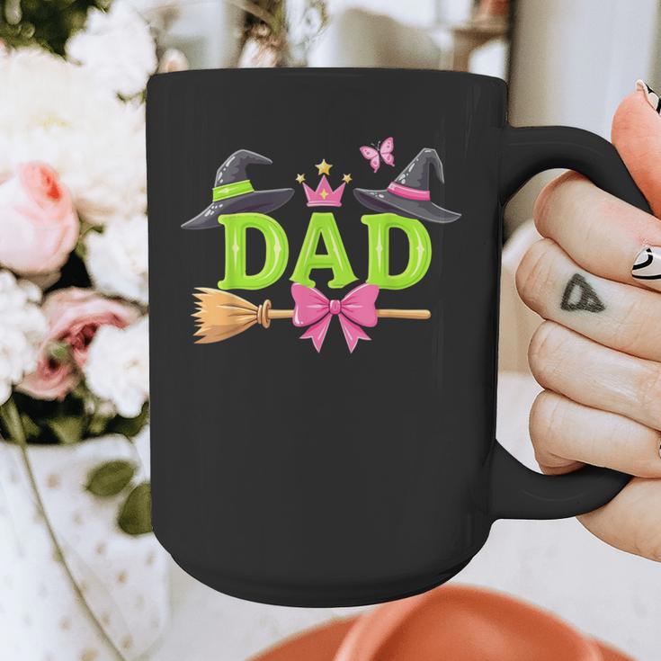 Dad Of The Birthday Girl Witch Family Party Decorations Graphic Print Coffee Mug