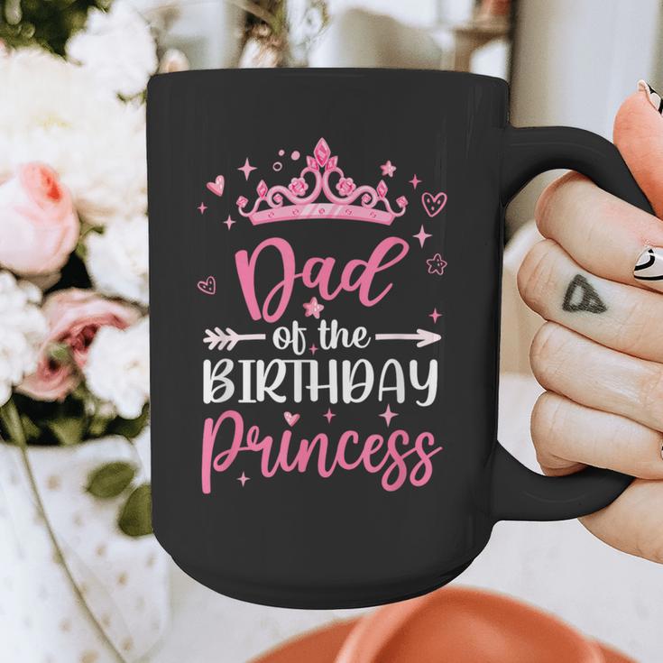 Dad Of The Birthday Princess Birthday Girl Kid Family Graphic Print Coffee Mug