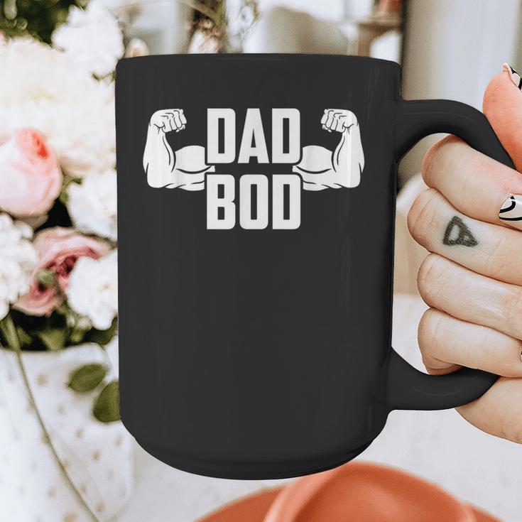 Dad Bod Muscle Strong Man Daddy Fathers Day Graphic Print Coffee Mug