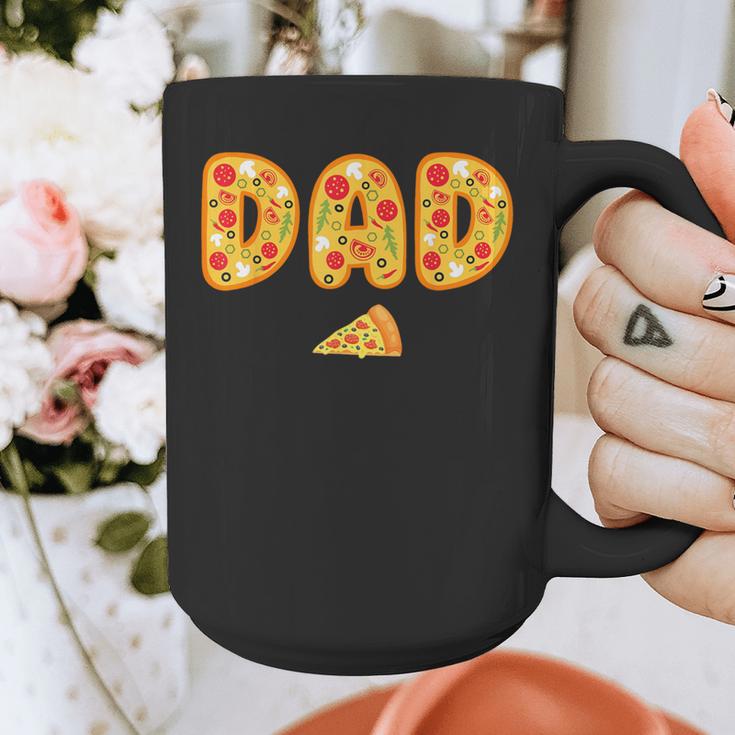 Dad Daddy Matching Birthday Squad Crew Pizza Family Graphic Print Coffee Mug