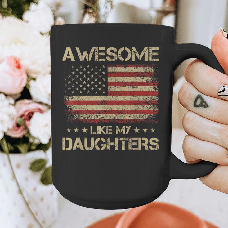 Dad From Daughter Awesome Like My Daughters Graphic Print Coffee Mug