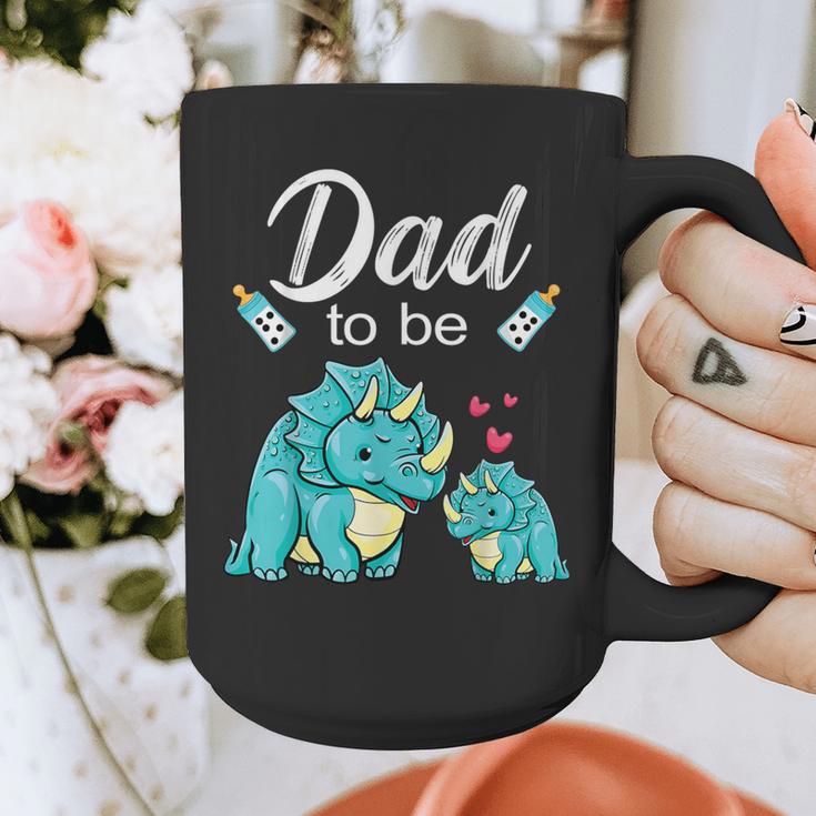 Dad To Be Dinosaur Baby Shower For Boy Graphic Print Coffee Mug Dad To Be Dinosaur Baby Shower For Boy Graphic Print Coffee Mug