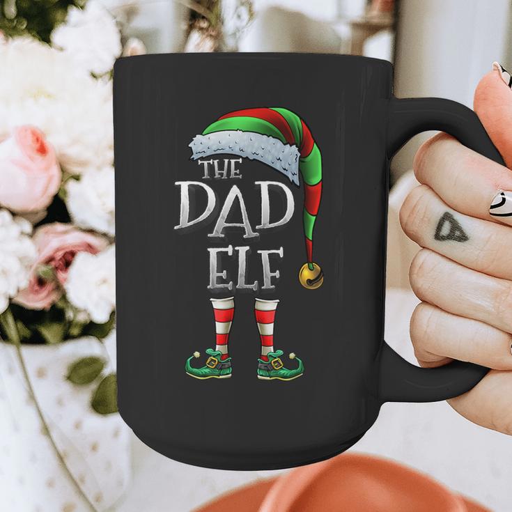 The Dad Elf Shirt Matching Family Dad Christmas Elf Graphic Print Coffee Mug