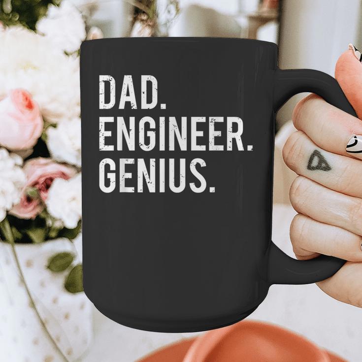 Dad Engineer Genius Cute Engineering Father Graphic Print Coffee Mug