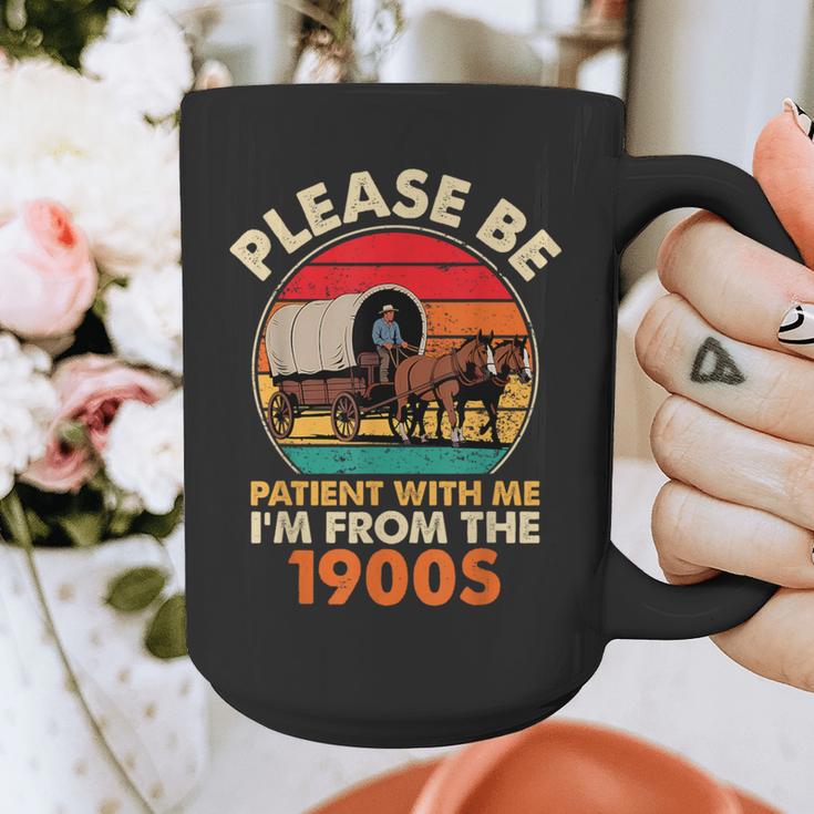 Dad Father's Day Please Be Patient I'm From The 1900s Graphic Print Coffee Mug