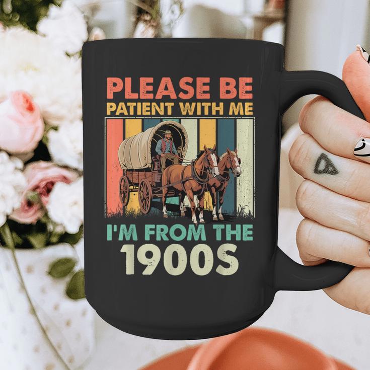 Dad Fathers Day Please Be Patient I'm From The 1900s Graphic Print Coffee Mug