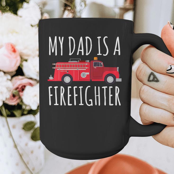 My Dad Is A Firefighter Graphic Print Coffee Mug