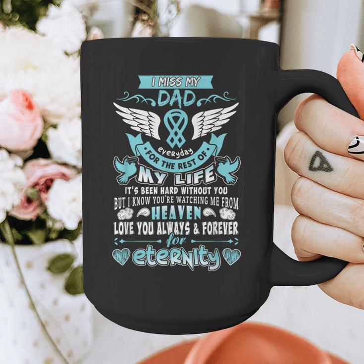 Dad Is My Guardian Angel Missing Memorial Day For Men Women Graphic Print Coffee Mug