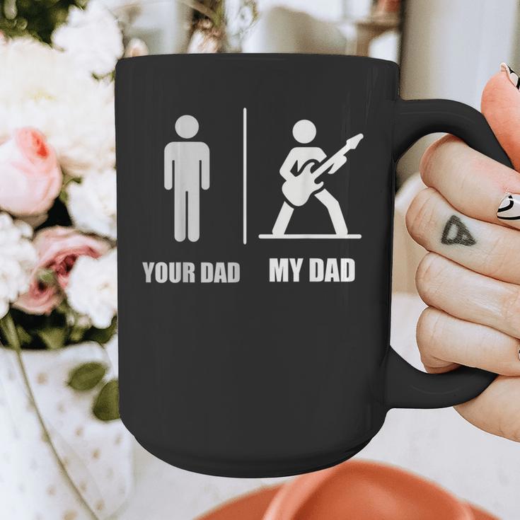 Your Dad My Dad Guitar Rock Music Player Guitarist Graphic Print Coffee Mug