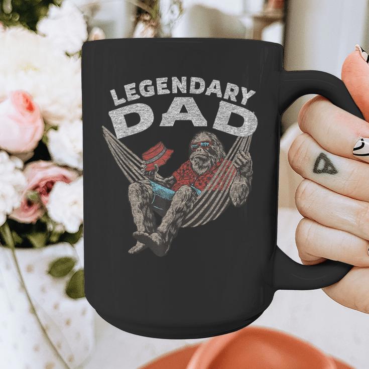 Dad Legendary Saying Graphic Print Coffee Mug