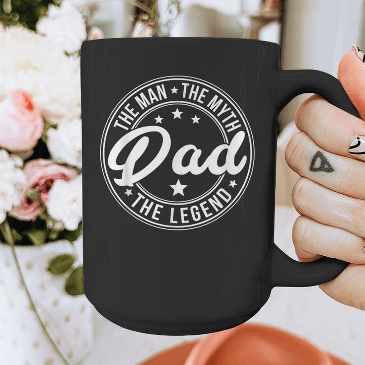 DAD The Man The Myth The Legend Father's Day Graphic Print Coffee Mug