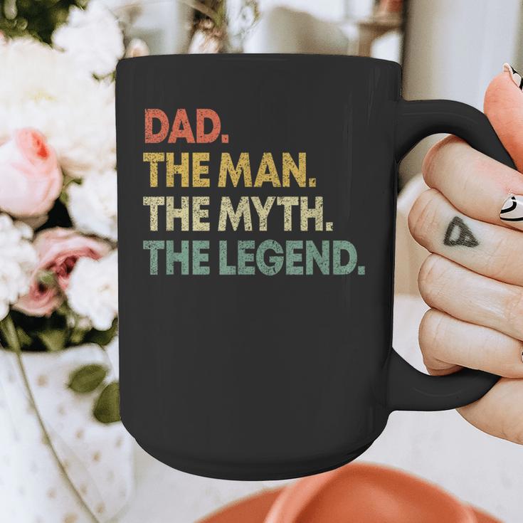Dad The Man The Myth The Legend Men Dad Father's Day Graphic Print Coffee Mug Dad The Man The Myth The Legend Men Dad Father's Day Graphic Print Coffee Mug