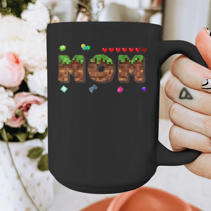 Dad And Mom Of The Birthday Boy Pixel Game Matching Family Graphic Print Coffee Mug