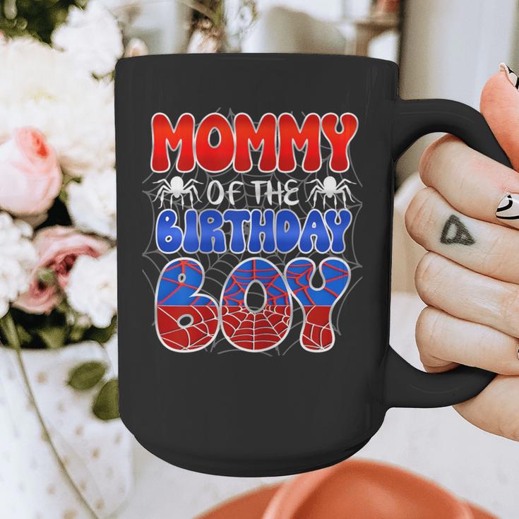 Dad And Mom Mommy Birthday Boy Spider Family Matching Graphic Print Coffee Mug Dad And Mom Mommy Birthday Boy Spider Family Matching Graphic Print Coffee Mug