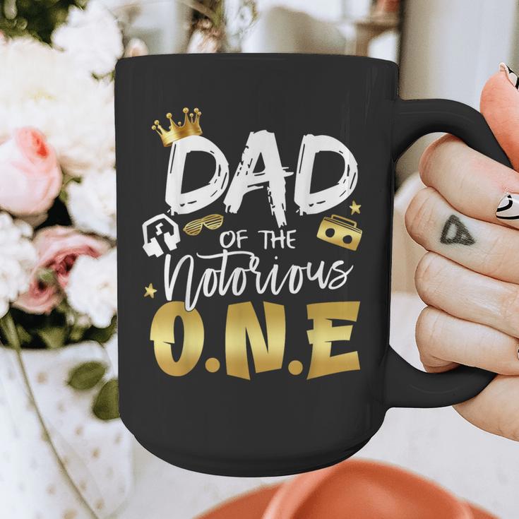Dad Of The Notorious One Old School 1st Hip Hop Birthday Graphic Print Coffee Mug