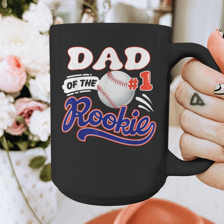 Dad Rookie Of Year 1st Birthday Baseball Theme Matching Graphic Print Coffee Mug