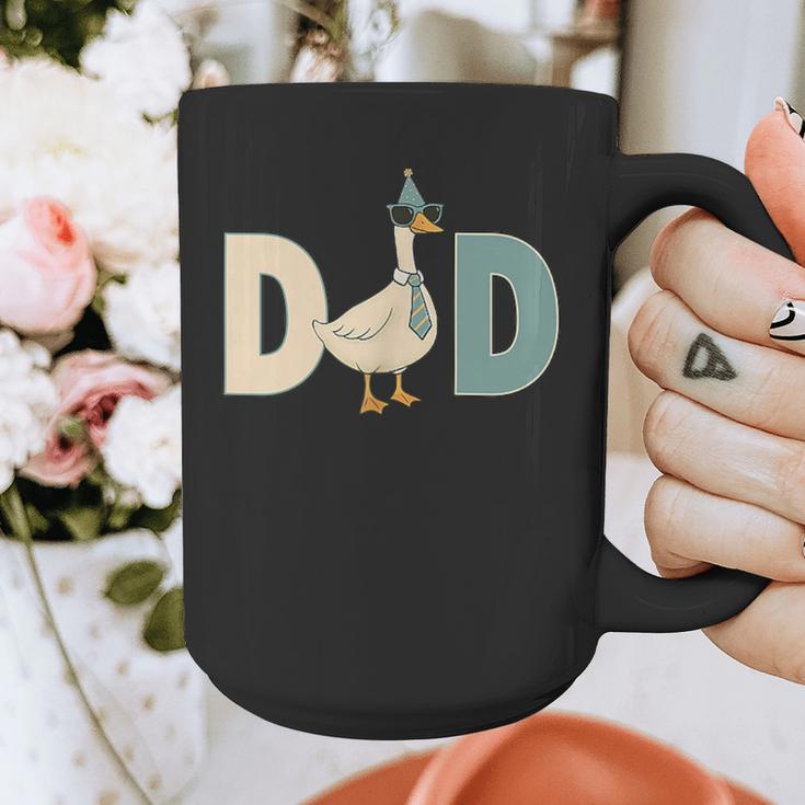 Dad Silly Goose 1st Birthday Family Matching Pocket Graphic Print Coffee Mug