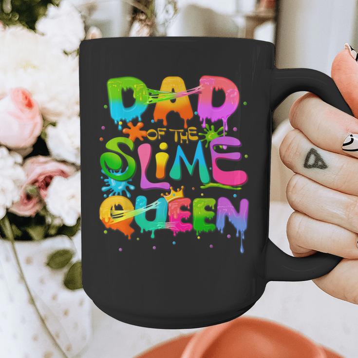 Dad Of The Slime Queen Birthday Family Matching Party Graphic Print Coffee Mug