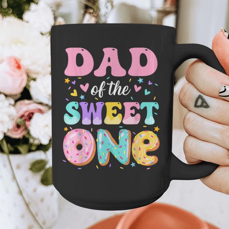 Dad Of The Sweet One 1st Birthday Donut Bday Party Graphic Print Coffee Mug Dad Of The Sweet One 1st Birthday Donut Bday Party Graphic Print Coffee Mug