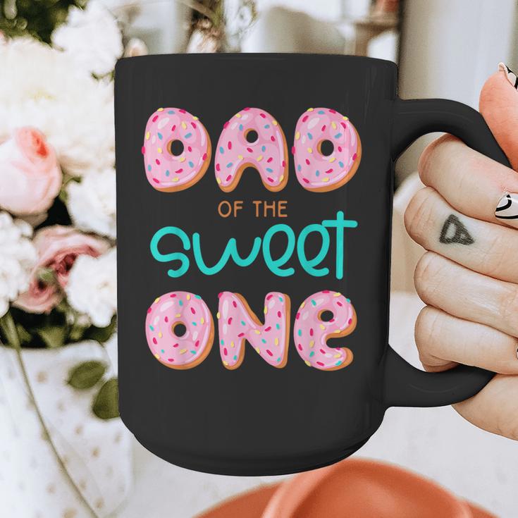 Dad Of Sweet One First Birthday Matching Family Donut Theme Graphic Print Coffee Mug Dad Of Sweet One First Birthday Matching Family Donut Theme Graphic Print Coffee Mug