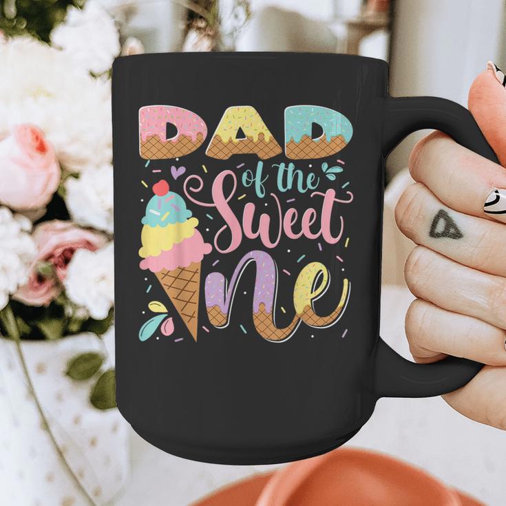Dad Of The Sweet One Ice Cream 1St Birthday Party Graphic Print Coffee Mug